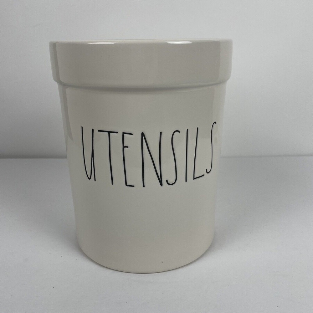 Rae Dunn "Utensil" Holder Crock